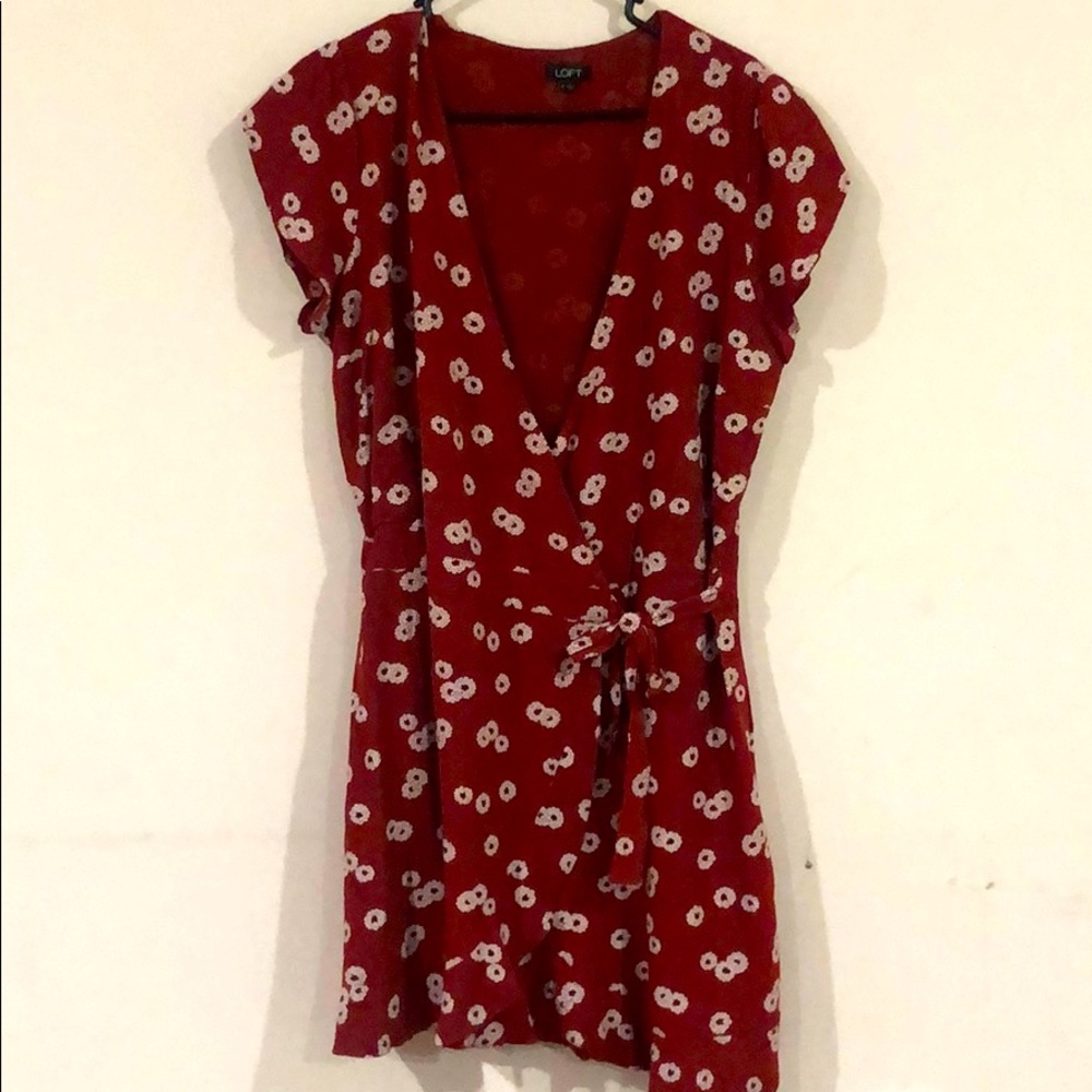 Loft Skort Wrap Dress